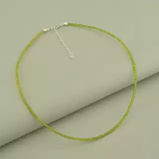 Намисто Шпінель (cрібло 925 проба) 40 см.