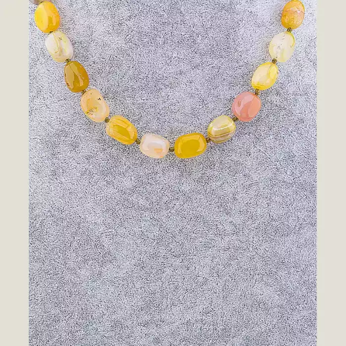 🏷️️ Намисто Агат 46 см ss_54224