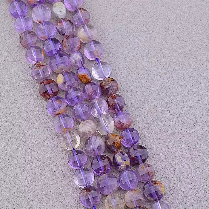 🏷️️ Нитка Аметист 39 см (без замка) ss_86126