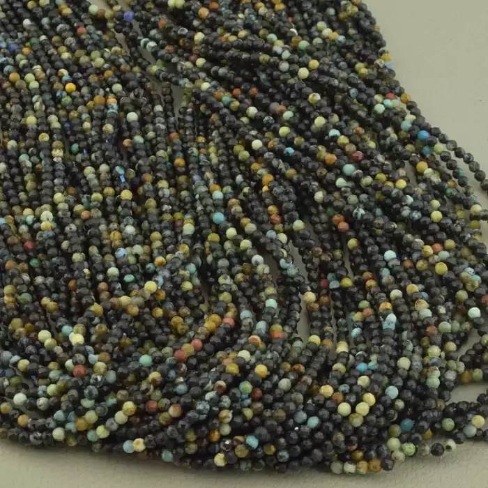 🏷️️ Нитка Бірюза 39 см. 2,2мм. (без застібки) ss_102622