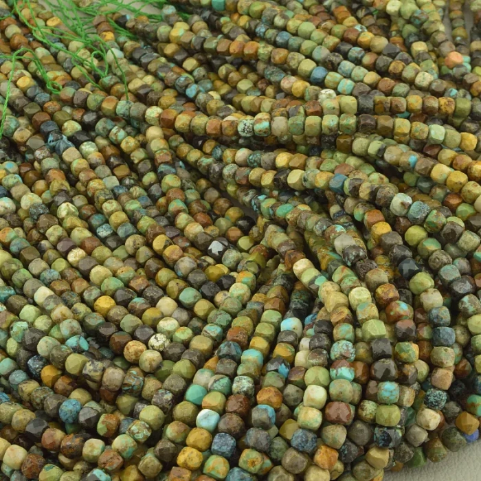 🏷️️ Нитка Хризоколла 39 см. (без застібки) ss_103249