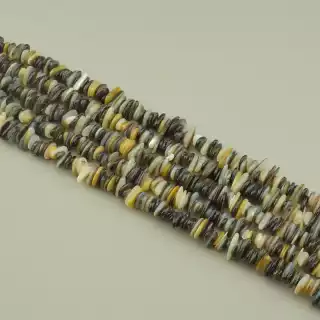 Намистини Перламутр 38 см. на нитці (натуральне каміння, без застібки)