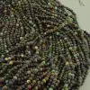🏷️️ Намистини Хрізокола 39 см. 3,3 мм. на нитці (натуральне каміння, без застібки) F-104403