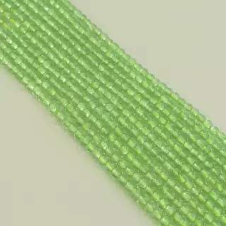 Намистини Шпінель 37 см. 3.2 мм. на нитці (натуральне каміння, без застібки)