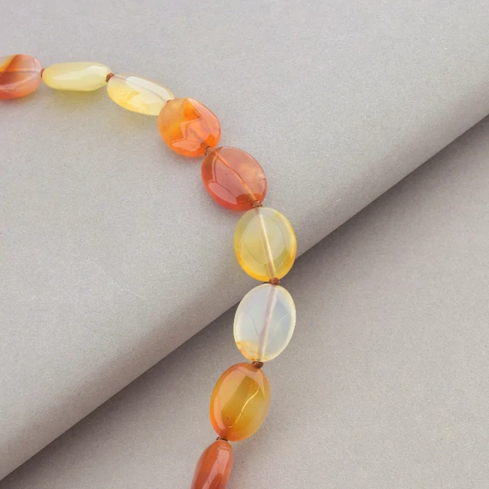 🏷️️ Намисто Сердолік 46 см. ss_90456