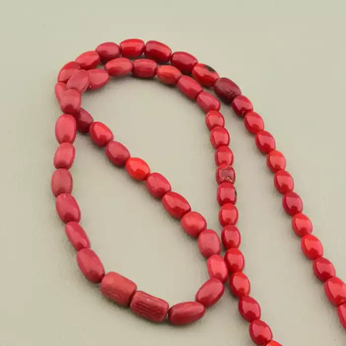 🏷️️ Намистини Корал 46 см (без застібки) F-106336