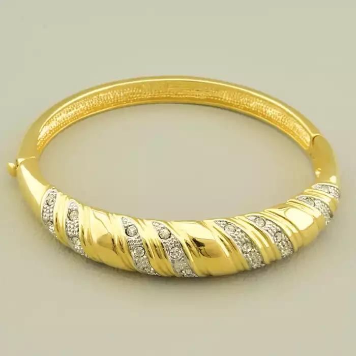 🏷️️ Браслет Фіаніт 18 см Fashion (позолота 18к) ss_106442