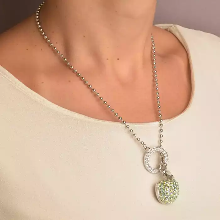 🏷️️ Підвіска Winniana Сrystal 45 см (родій) ss_92016