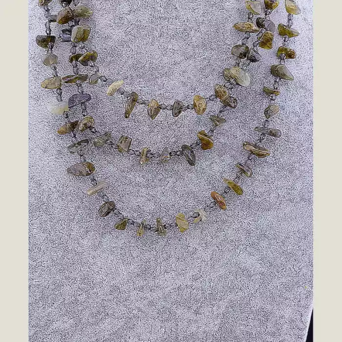 🏷️️ Намисто Агат 76 см ss_11610