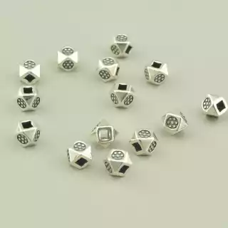 Вставка срібло (925) 4x4 мм.