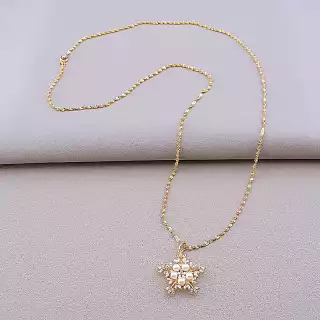 Підвіска зірка Xuping Майорка 71 см (позолота 18к)