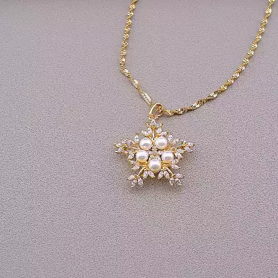 🏷️️ Підвіска зірка Xuping Майорка 71 см (позолота 18к) F-82609