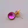 🏷️️ Сережки пусети Swarovski Xuping (позолота 18к) F-83048