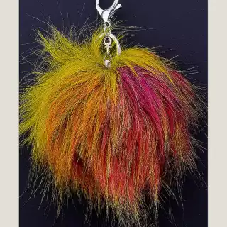 Брелок помпон Хутро імітація