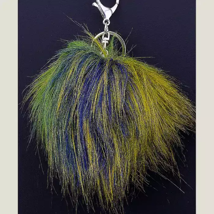 🏷️️ Брелок помпон Хутро імітація ss_34559