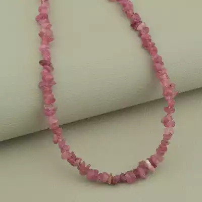 🏷️️ Підвіска Турмалін срібло (925 проба) 44 см. F-101312