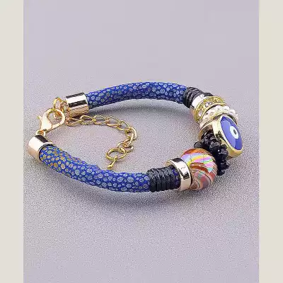 🏷️️ Браслет Сrystal 18 см оксамит F-18398