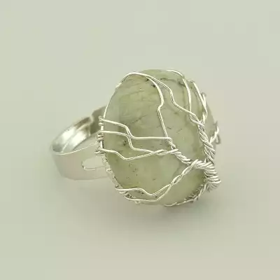 🏷️️ Каблучка роз'ємна дерево Лабрадор F-103250