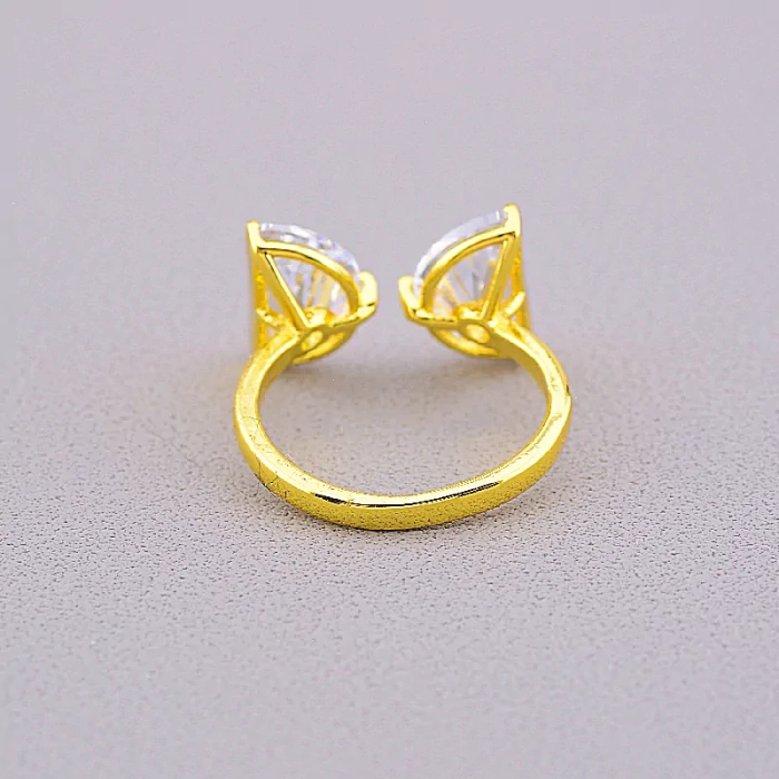 🏷️️ Каблучка роз'ємна FJ Сrystal ss_43404