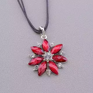 Підвіска квітка Стрази 46 см