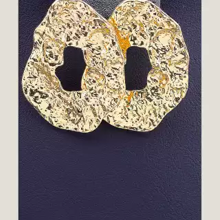 Сережки пусети FJ 41х30 мм