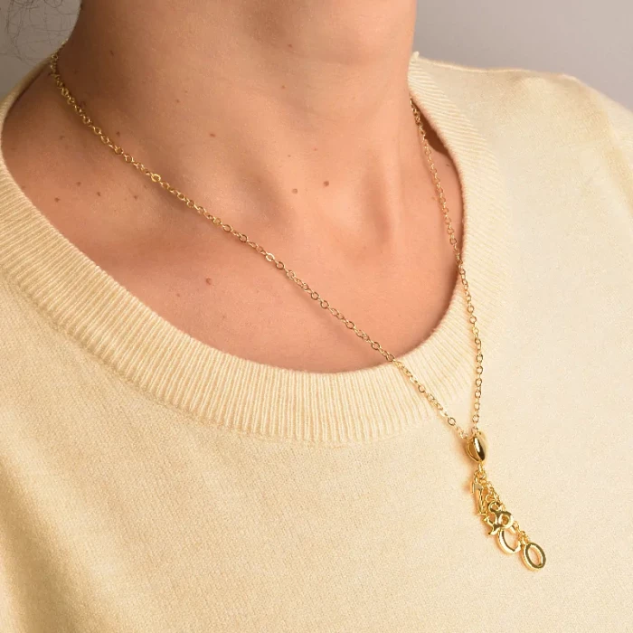 🏷️️ Підвіска + Сережки 45 см. (позолота 18к) ss_93364