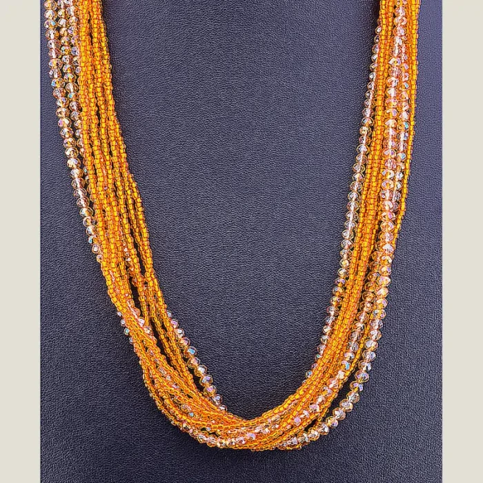 🏷️️ Намисто Чеський кришталь 120 см ss_16671