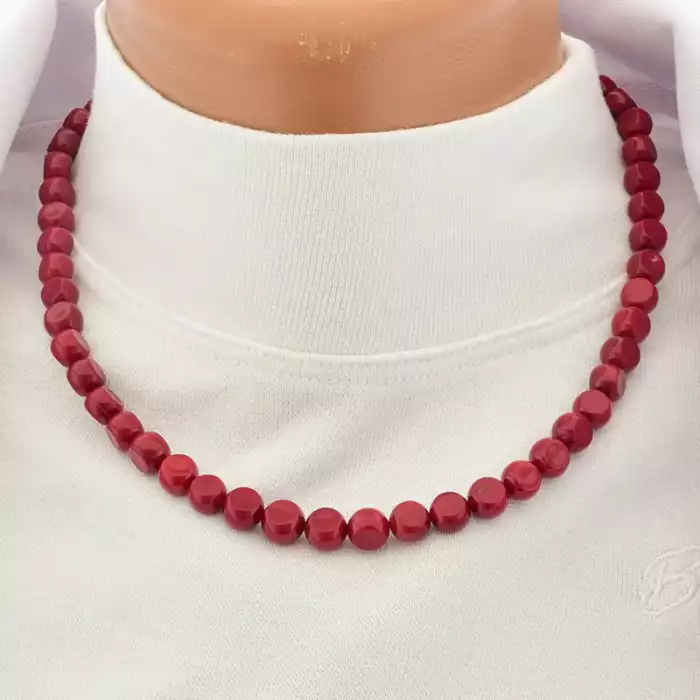 🏷️️ Намисто Корал 41 см F-105525