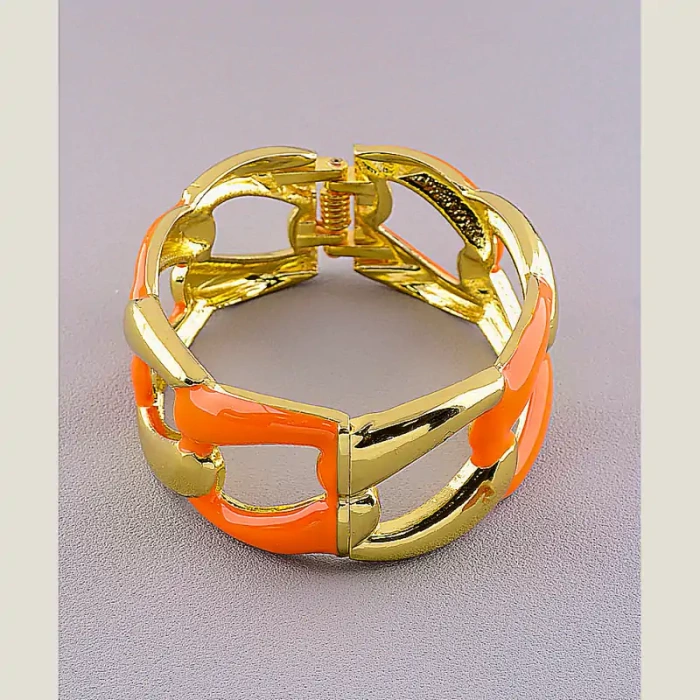 🏷️️ Браслет емаль 18 см (позолота 18к) ss_11397