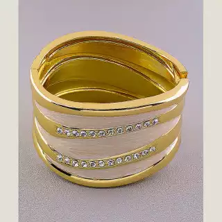 Браслет емаль 18 см (позолота 18к)