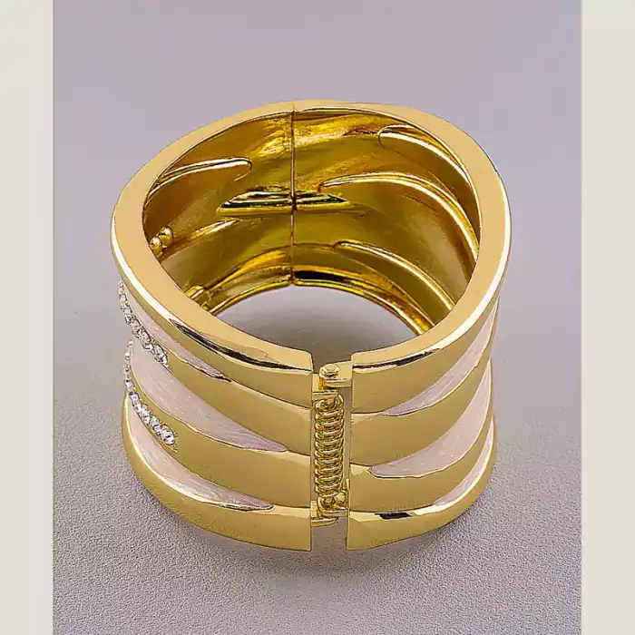 🏷️️ Браслет емаль 18 см (позолота 18к) ss_16230