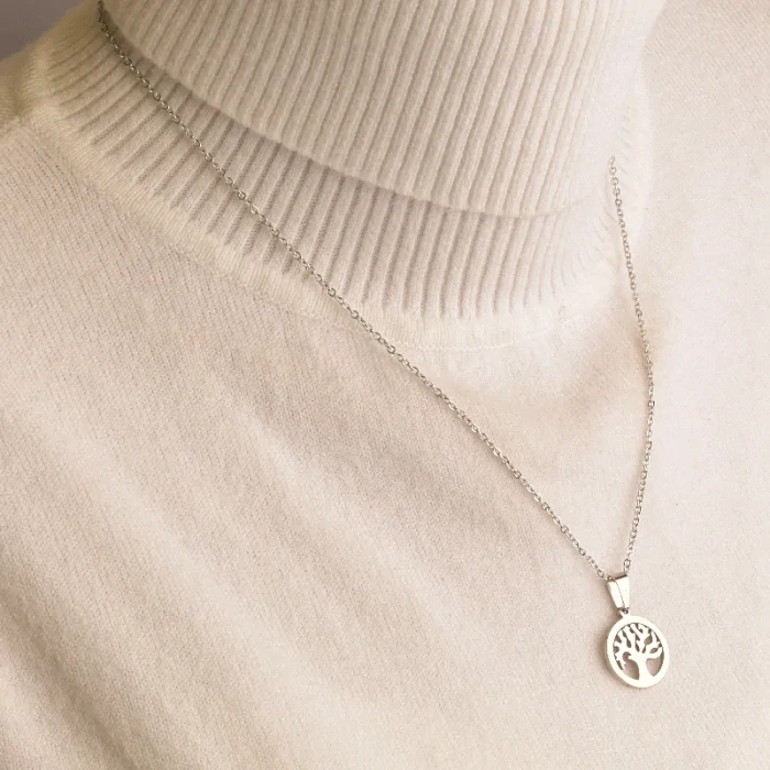 🏷️️ Підвіска дерево Stainless Steel 45 см. ss_93954