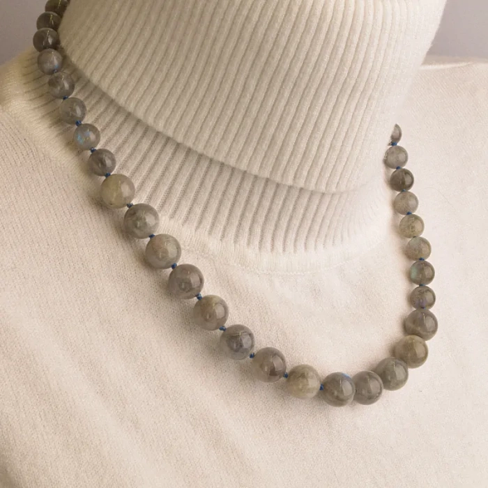 🏷️️ Намисто Лабрадор 45 см. (срібло 925 проба) ss_94520