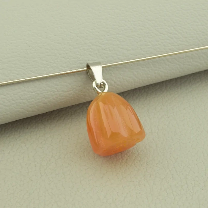 🏷️️ Кулон Сердолік 15x12мм. ss_102515