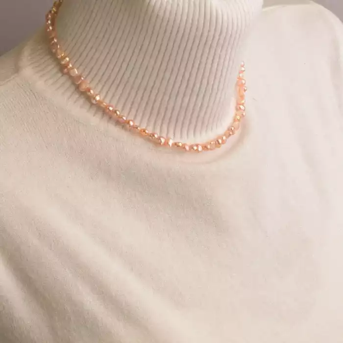 🏷️️ Підвіска Перли 37,5 см. срібло (925 проба) ss_95123