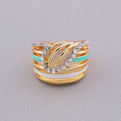 Каблучка Сrystal (позолота 18к)