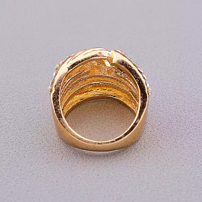 🏷️️ Каблучка Сrystal (позолота 18к) ss_42967