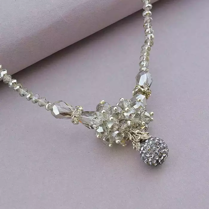 🏷️️ Підвіска Чеський кришталь 43 см. ss_87828