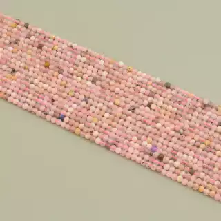 Намистини Самоцвіти 39 см. 3 мм. на нитці (натуральне каміння, без застібки)