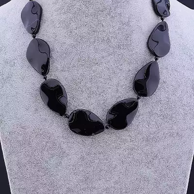 🏷️️ Намисто Агат 51 см F-78754