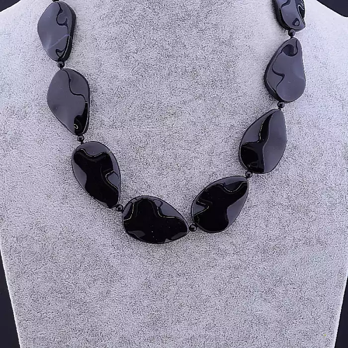 🏷️️ Намисто Агат 51 см ss_78754