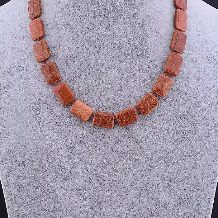 🏷️️ Намисто Золотий Пісок 45 см ss_79286