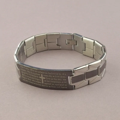 Браслет медична сталь 316L 20 см.