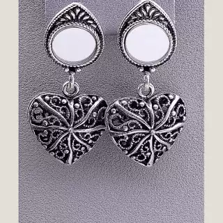 Сережки пусети Fashion