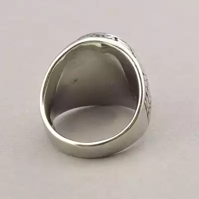 🏷️️ Перстень Stainless Steel Бірюза медична сталь 316L2 F-59978