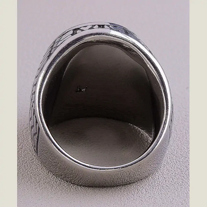 🏷️️ Перстень Stainless Steel Бірюза медична сталь 316L2 ss_59976