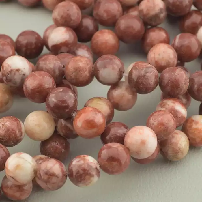 🏷️️ Нитка Яшма 39 см 8 мм ss_71625