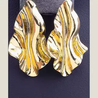 Сережки пусети FJ 46х26 мм