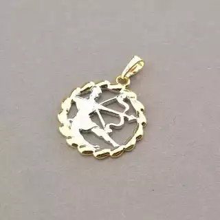 Кулон стрілець Xuping (позолота/родій)