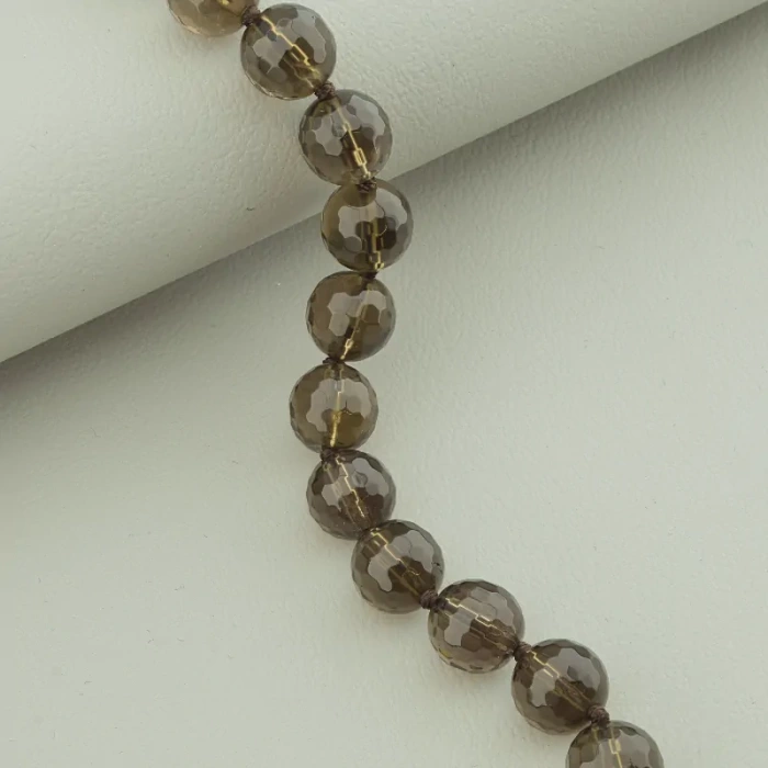 🏷️️ Намисто Раухтопаз 43 см ss_65382